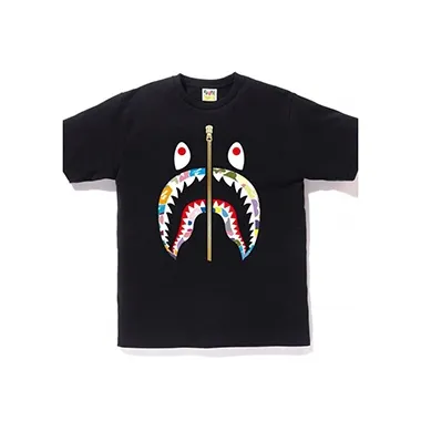 A BATHING APE Shark Series T-Shirt Мужской Черный
