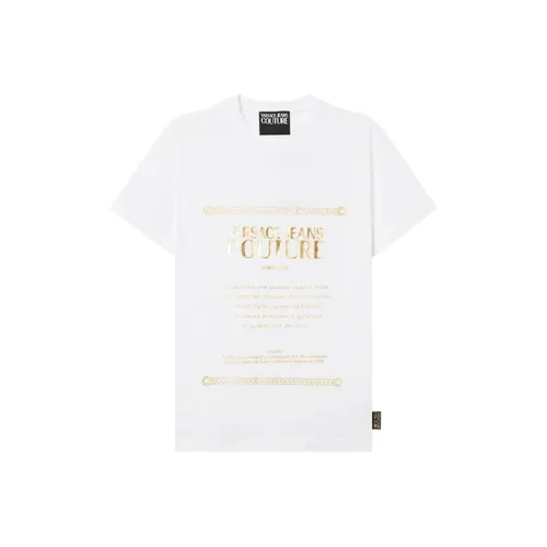 VERSACE JEANS COUTURE SS21 Рубашка Мужская Белая