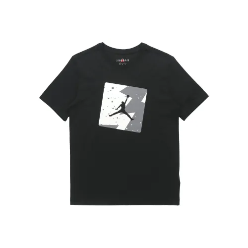 JORDAN Черные Мужские T-Рубашки