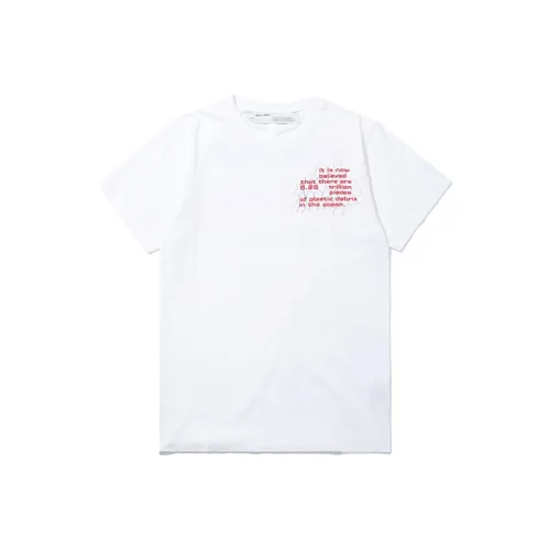 Off Белый SS20 Белый Мужская T-Рубашка