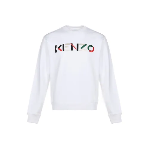 KENZO Белый Мужской Свитшот