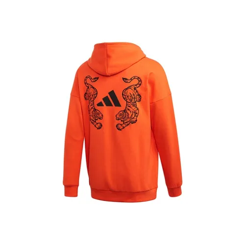Adidas Half Неоново-красный Мужские Толстовки