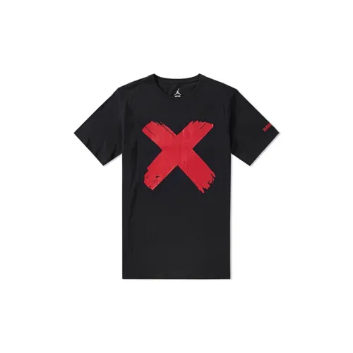 Джордан AJ 1 BANNED T Рубашка Мужская Черная