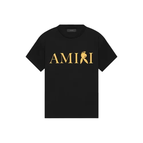 AMIRI Мужские черные футболки