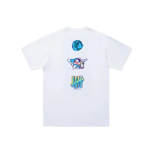 UNDEFEATED Прямой крой T-рубашка Унисекс Белый