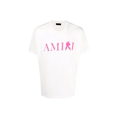 AMIRI Белая Мужская T-Рубашка