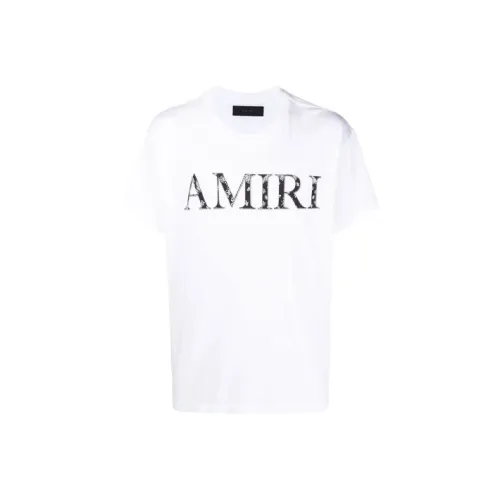AMIRI Белая Мужская T-Рубашка
