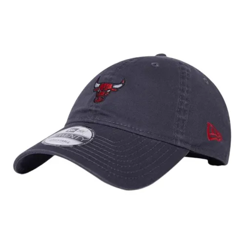 New Era Хлопковые кепки унисекс черные