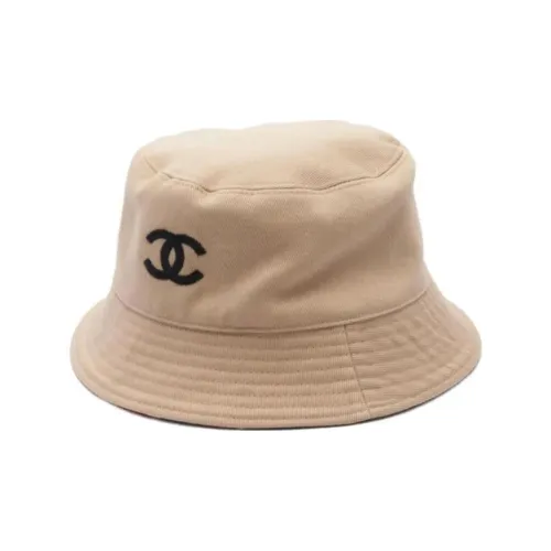 CHANEL Хлопковая ткань Шляпы ведра Женские