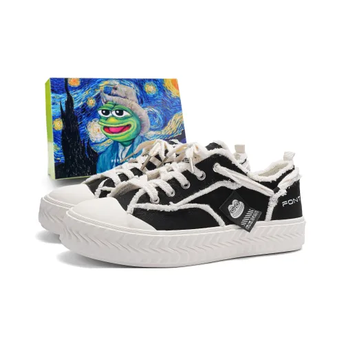 Pepe the Frog Низкие кеды унисекс