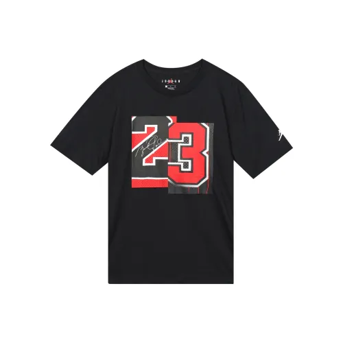 Джордан Набор с короткими рукавами мужская футболка черного цвета