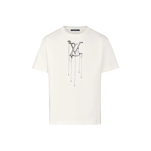 LOUIS VUITTON Рубашка Мужская Белая