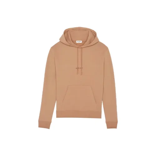 SAINT LAURENT Бежевый Мужской Свитшот