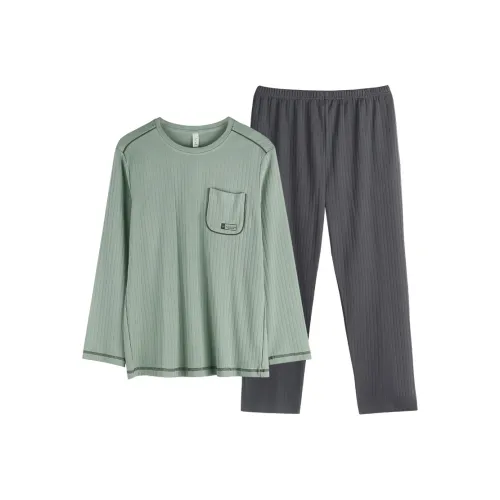 Xuan Liang Pajama Комплект Мужской Сосновый Мороз Зеленый