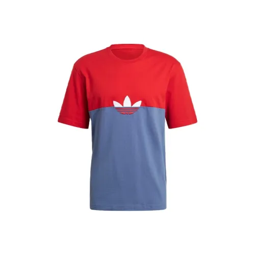 Adidas Originals Adicolor Синий, Красный и Многоцветный Мужские T-рубашки