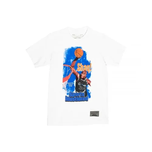 MITCHELL NESS T-Shirt Мужской Белый