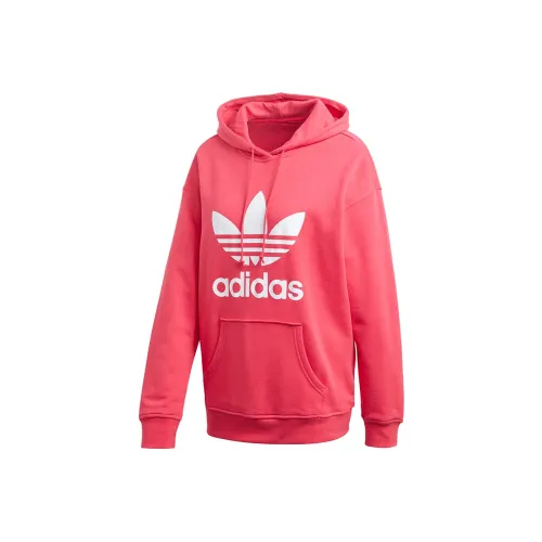 Adidas Originals Толстовка Женская Темно-Розовая