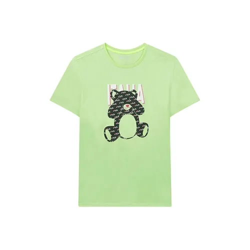 FILA Флуоресцентный Парфюм Зеленый Унисекс Т-Рубашка