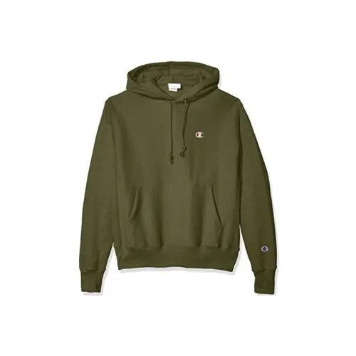 Champion Свитшот Американская версия Унисекс Армейский зеленый