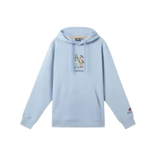 New Balance Синий Унисекс Свитшоты