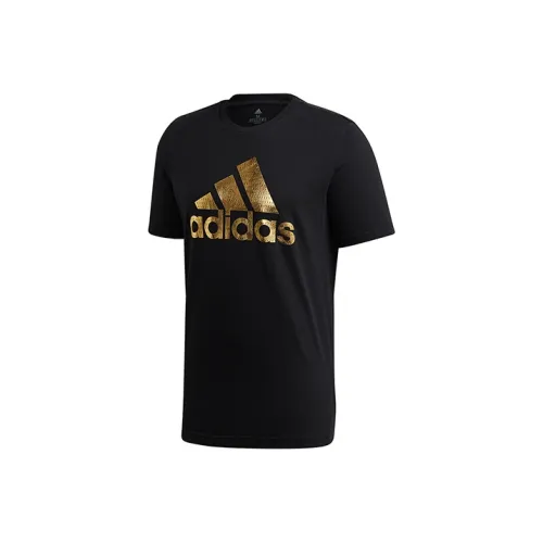 Adidas Мужские черные футболки