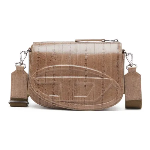 DIESEL Овчина Camera Сумка Плечевая сумка Мужская Светло-Коричневая