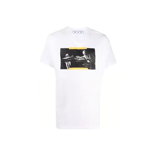Off Белый FW21 Белый Мужская T-Рубашка