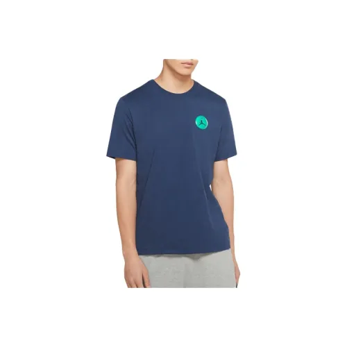 Jordan Air Джордан Legacy T Рубашка Мужская Глубокое море Синий