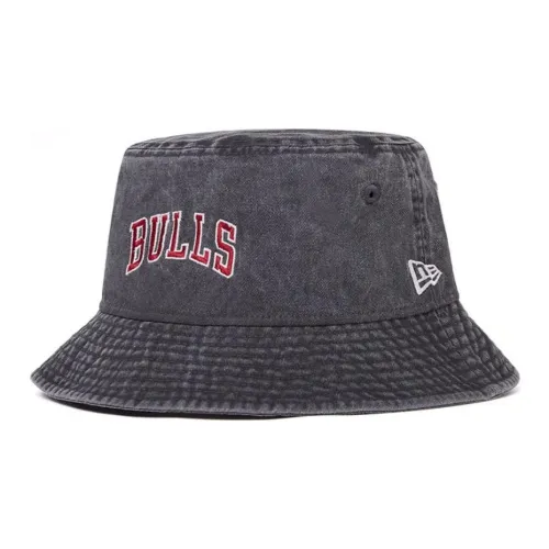 New Era Cotton Bucket Hats Унисекс Черный