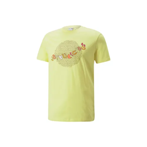 PUMA Britto Желтая Унисекс Футболка