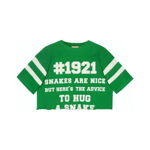 GUCCI 1921 Зеленый Мужской T-Рубашки