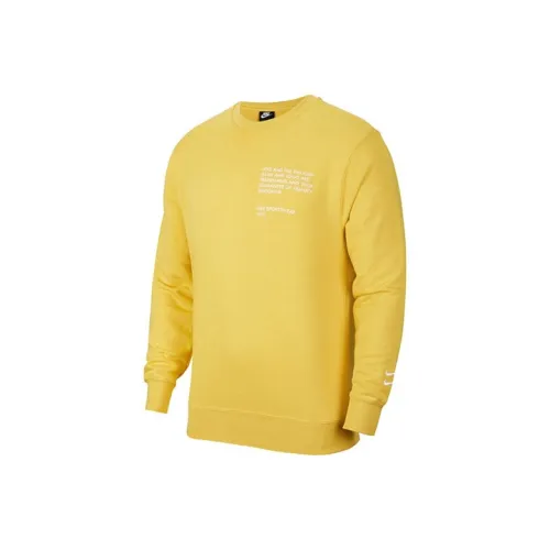 Nike Желтые Мужские Толстовки