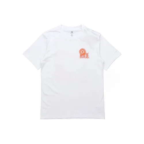 Конверс Белая Мужская Футболка