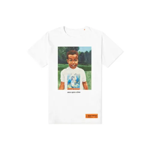 HERON PRESTON Белая Мужская Рубашка