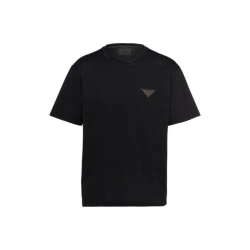 PRADA Мужские черные T-рубашки