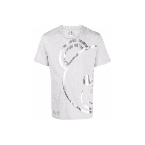 MOSCHINO Серые Мужские T-Рубашки