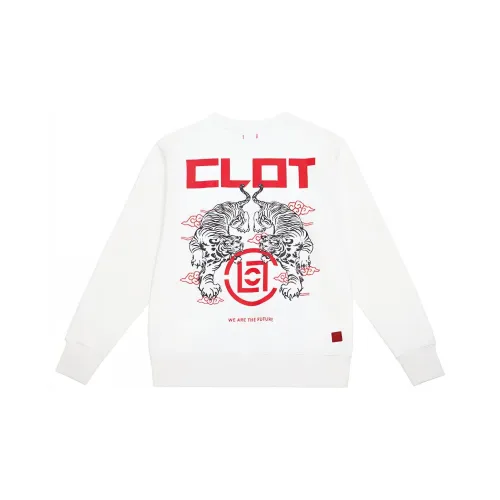 CLOT Белый Мужской Свитшот