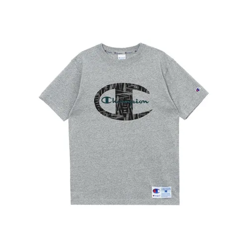 Champion Серый Унисекс T-рубашка