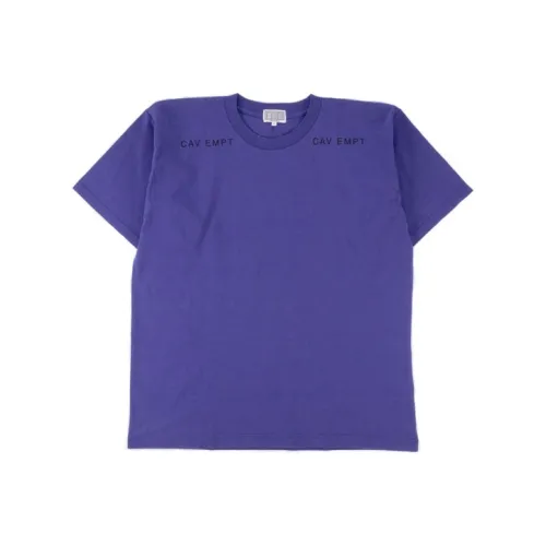Cav Empt Фиолетовые Унисекс Т-рубашки