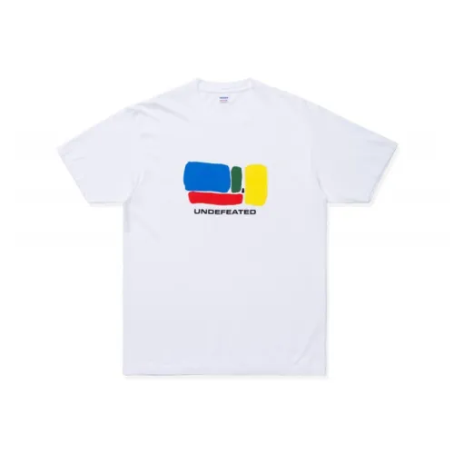 UNDEFEATED Прямой крой T-рубашка Мужская Белая