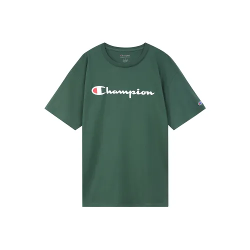 Champion T-Shirt US Version Unisex Dark Green Чемпион T-Shirt США Унисекс Темно-зеленый
