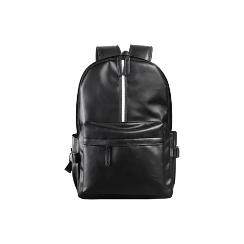 Fillove ПУ (полиуретан) Рюкзак Стандартный Унисекс Черный