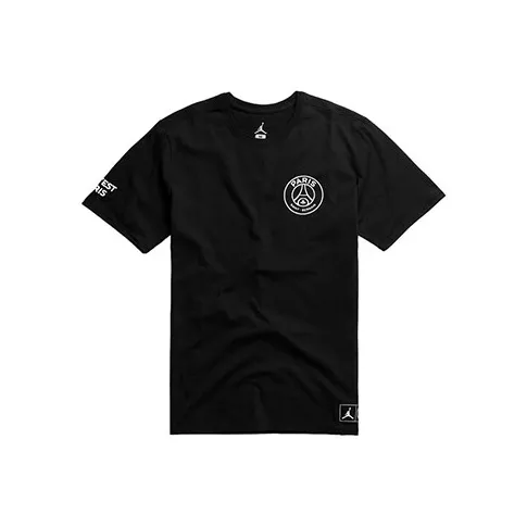 Jordan X PSG T-Shirt Мужской Черный