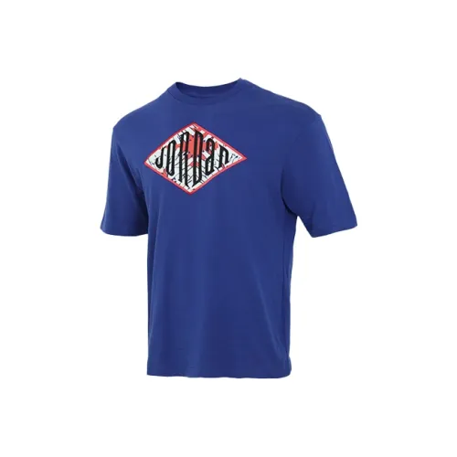 Джордан T Рубашка Мужская Темно-Королевский Синий