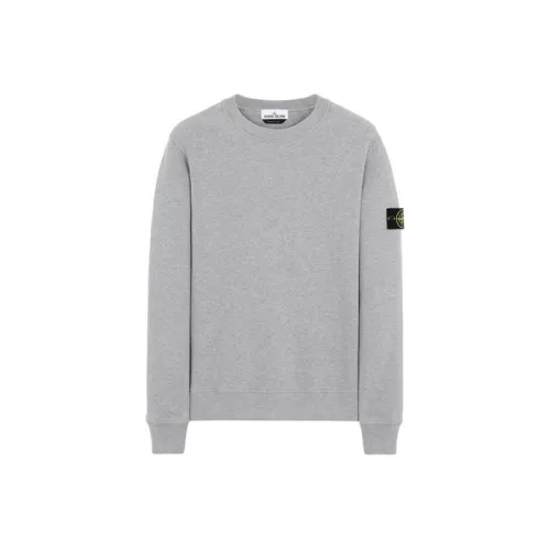 Stone Island Розовый Пыльно-Серый Мужские Толстовки