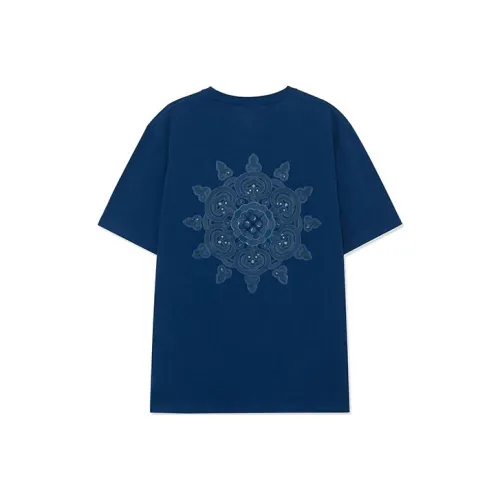 LINING Синий Мужской T-Рубашки