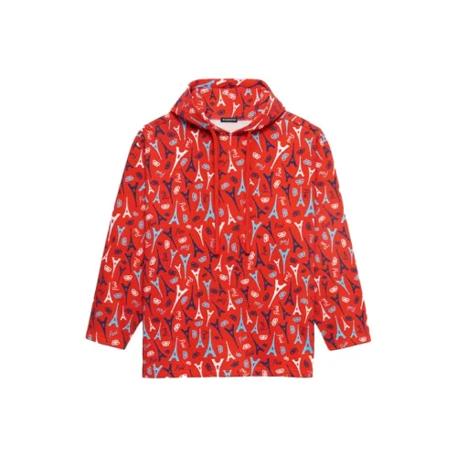 Balenciaga Свитшот Унисекс Красный