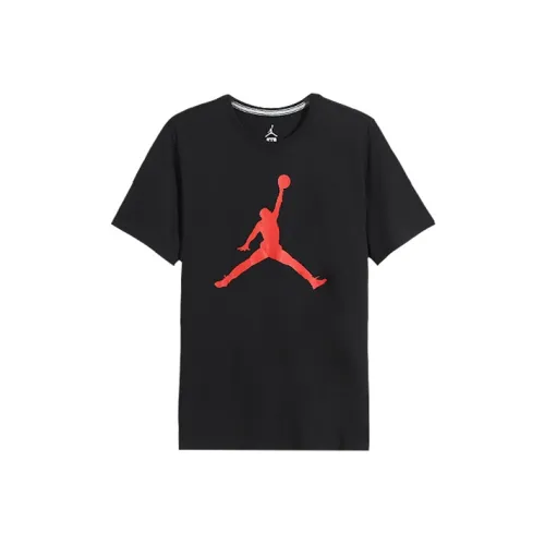Джордан Черные Мужские T-Рубашки
