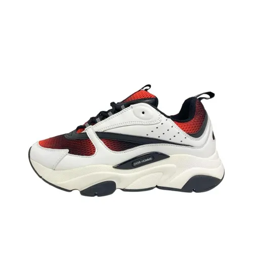 DIOR B22 Низкий Топ Повседневная Обувь Мужская Белая