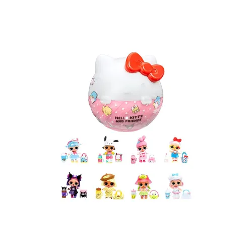 MGA ENTERTAINMENT Hello Kitty Кукла Surprise Unboxing Мяч Слепые Коробки Один Mystery Коробка Целая Коробка 8 шт